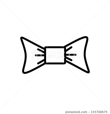 bow tie icon design vector template bow tie icon design vector template 143788674