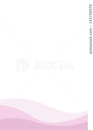 Japanese pattern (hemp leaf pattern) postcard A-1 Japanese pattern (hemp leaf pattern) postcard A-1 143788976