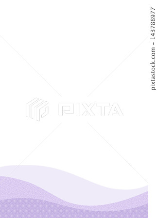 Japanese pattern (hemp leaf pattern) postcard A-2 Japanese pattern (hemp leaf pattern) postcard A-2 143788977