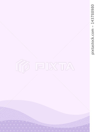 Japanese pattern (hemp leaf pattern) postcard A-5 Japanese pattern (hemp leaf pattern) postcard A-5 143788980