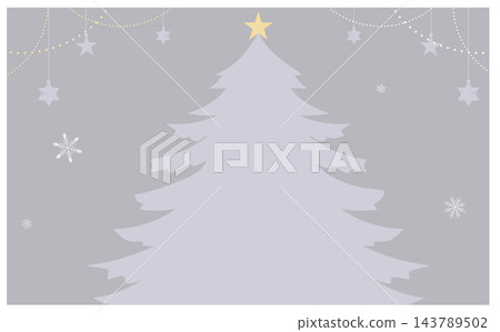 Elegant and festive Christmas tree background decoration illustration Elegant and festive Christmas tree background decoration illustration 143789502