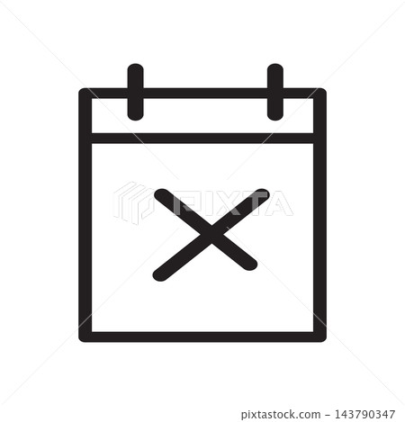 calendar icon design vector template calendar icon design vector template 143790347