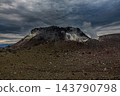從樽前山的外緣眺望，可以看到令人嘆為觀止的火山口平原全景，彷彿置身於另一個世界，以及廣闊無垠的天空。 143790798