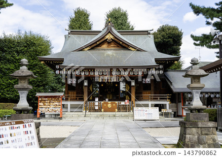 中野沼袋冰川神社:東京都中野區沼袋一丁目燈籠與神社建築 中野沼袋冰川神社:東京都中野區沼袋一丁目燈籠與神社建築 143790862