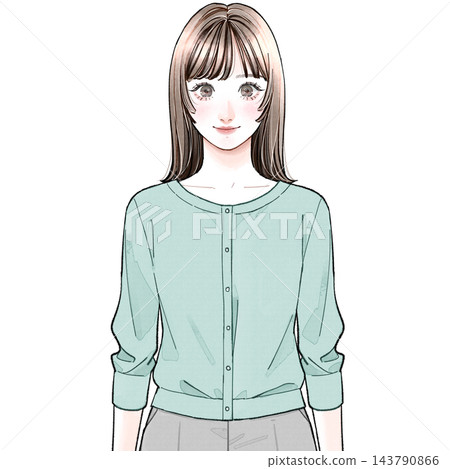 辦公室職員 A_Office casual_Normal 143790866