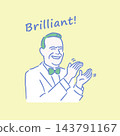 Stylish illustration of a person 143791167