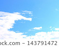 藍天白雲/背景素材 143791472