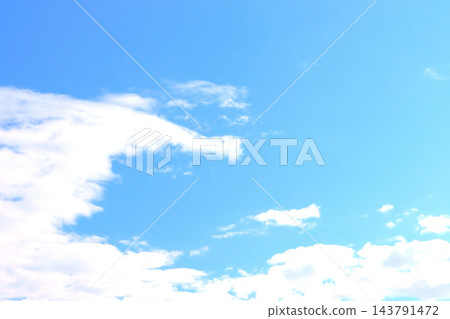 藍天白雲/背景素材 藍天白雲/背景素材 143791472