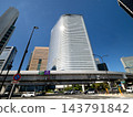 Shiosakibashi Intersection and the Shiodome high-rise building district, Tokyo 143791842