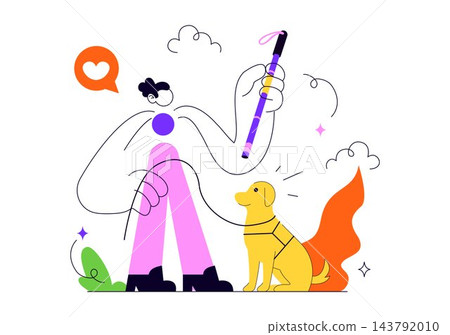 World Disabilities Day Vector Illustration Featuring Inclusive Woman, Accessibility Awareness, Disability Rights, Empowerment, and Equal Opportunity World Disabilities Day Vector Illustration Featuring Inclusive Woman, Accessibility Awareness, Disability Rights, Empowerment, and Equal Opportunity 143792010