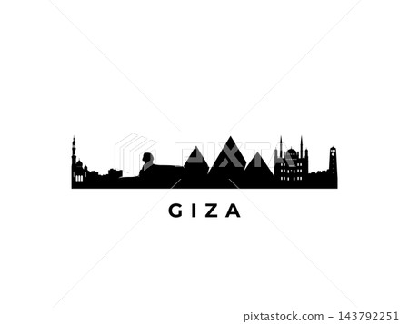 Vector Giza skyline. Vector Giza skyline. 143792251