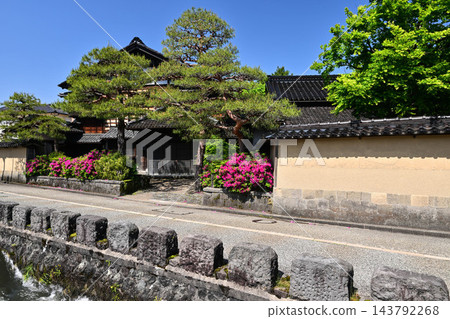 春天藍天長町武士住宅遺址 春天藍天長町武士住宅遺址 143792268