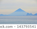 Kaimondake volcano in the fog (Daiba Park / Minami Osumi Town, Kimotsuki District, Kagoshima Prefecture) 143793541
