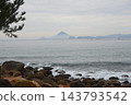Kaimondake volcano in the fog (Daiba Park / Minami Osumi Town, Kimotsuki District, Kagoshima Prefecture) 143793542