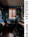 A study room with records 143793585