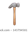 Illustration of Claw Hammer 143794581