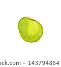 Mung beans (single item) - Hand-drawn watercolor illustration material 143794864