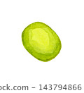 Mung beans (single item) - Hand-drawn watercolor illustration material 143794866