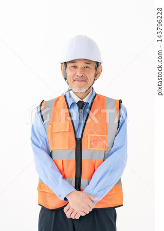 反光背心，工作服，高級男性 143796228
