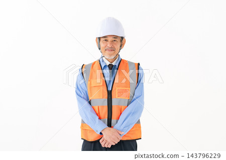 反光背心，工作服，高級男性 143796229