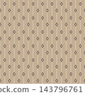 Tan Folk Arrow Stripe Diamond Pattern 143796761