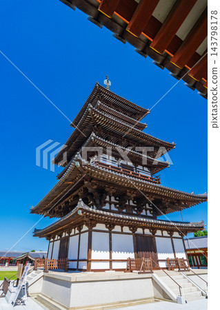 奈良縣奈良市藥師寺東塔 奈良縣奈良市藥師寺東塔 143798178
