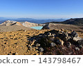 從白根山眺望湯釜山和榛名山 143798467