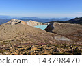 從白根山眺望湯釜山和榛名山 143798470