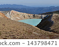 從白根山眺望湯釜山和榛名山 143798471
