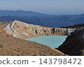 從白根山眺望湯釜山和榛名山 143798472