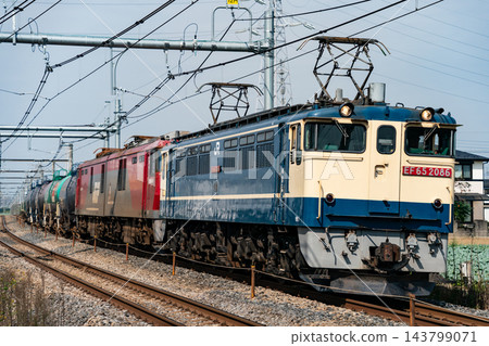 高崎線貨運列車 8764,EF65-2086 高崎線貨運列車 8764,EF65-2086 143799071