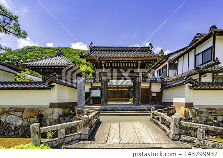 兵庫縣朝佐市武田城下町常光寺門 兵庫縣朝佐市武田城下町常光寺門 143799932