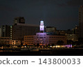 The Yokohama Customs House and Queen's Tower are beautifully illuminated in the nighttime Yokohama Port. The Yokohama Customs House and Queen's Tower are beautifully illuminated in the nighttime Yokohama Port. 143800033