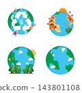 set of world map icons 143801108