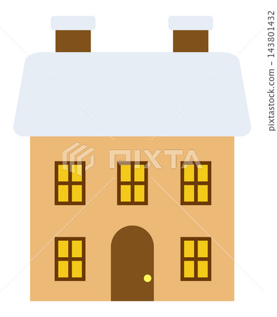 Snow-covered house 07 Snow-covered house 07 143801432