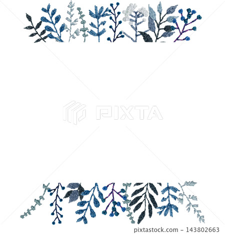 【花卉植物相框】手工刺繡插畫材料 【花卉植物相框】手工刺繡插畫材料 143802663