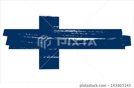 Finland flag with brush stroke, texture Finland flag with brush stroke, texture 143803145