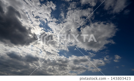 多雲的天空 多雲的天空 143803423