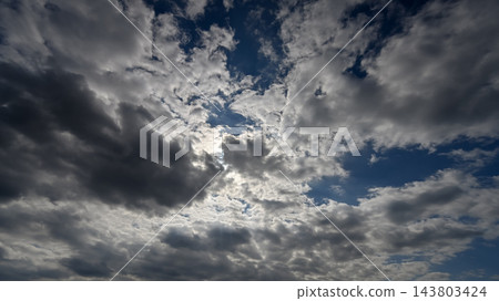 多雲的天空 143803424