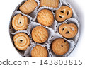 Assorted butter cookies 143803815
