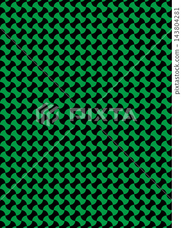 Black and green weight-linked background 143804281
