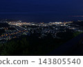Japan-Hokkaido Mount Tengu night view 143805540
