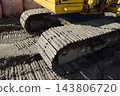 土建施工現場的施工機械 143806720