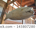 Fish frame (Obaku Buddhism main temple, Manpukuji Temple/34, Gogasho Sanbanwari, Uji City, Kyoto Prefecture) 143807280