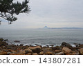 Kaimondake volcano in the fog (Daiba Park / Minami Osumi Town, Kimotsuki District, Kagoshima Prefecture) 143807281