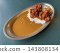 Chinese chicken curry, fried chicken curry, fried chicken curry, zangi curry 143808134