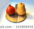 Hokkaido pumpkin squash 143808458