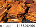 Homemade wooden cutting boards 143808460