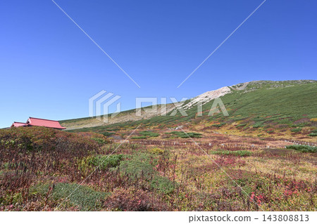 白山的秋天景色 白山的秋天景色 143808813