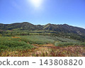 白山的秋天景色 143808820